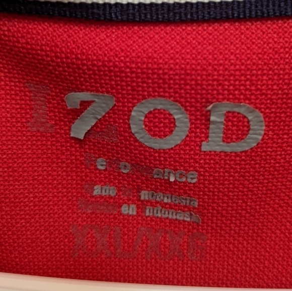 Izod Men's Red Short Sleeve Polo Shirt Size XXL - Picture 6 of 6
